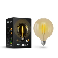 Лампочка Loft LED Globe,E27 2800K, Тонированный (Voltega, 6838)