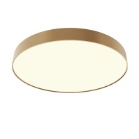 Потолочный светильник Ceiling Zon, LED 90W, 3000K, Матовое Золото (Maytoni Technical, C032CL-90W3K-RD-MG)