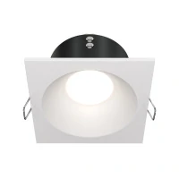 Встраиваемый светильник Downlight Zoom, 1xGU10 Белый (Maytoni Technical, DL033-2-01W)