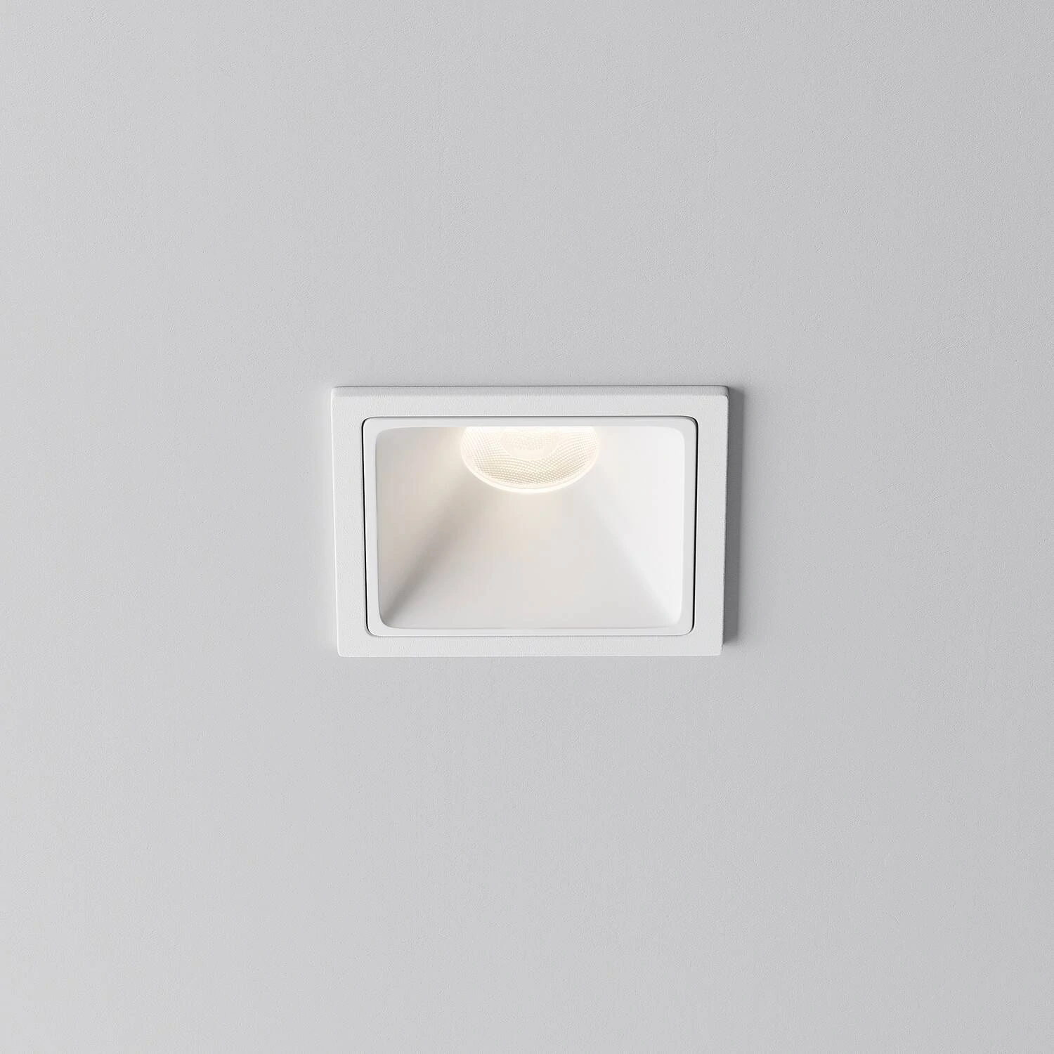 Встраиваемый светильник Downlight Alfa LED 10W, 4000K, Белый (Maytoni Technical, DL043-01-10W4K-SQ-W-1) - Amppa.ru