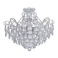 Люстра Classic Chabrol, 6xE14 Серебро, Серебристый (Freya, FR2302CL-06S)