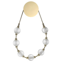 Бра Crystal L-vision, Led, Золотой (Odeon Light, 5008/25wl)