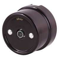 WL18-02-05/ Электроустановочные изделия - ТВ розетка (коричневый) Ретро