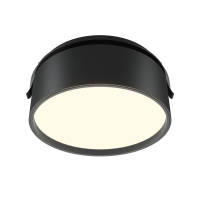 Встраиваемый светильник Ceiling & Wall Onda, LED 18W, 3000K, Черный (Maytoni Technical, DL024-18W3K-B)