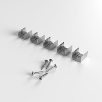 Клипса монтажная для силиконового профиля для светодиодной ленты (5 шт.) Clip LL-2-ALP026 (Elektrostandard, Клипса монтажная для силиконового профиля для светодиодной ленты (5 шт.))