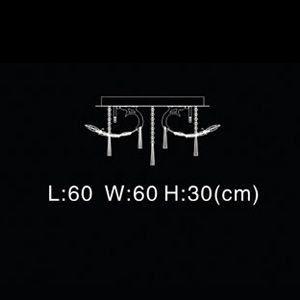 Потолочный светильник Tinna, 8xG4 12V, Хром (Illuminati, MX103914-8A)