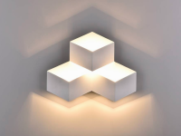 Светильник настенный GW PALMIRA белый, 9 Вт, GW-1101-3-9-WH-NW, 350 (00-00002366, DesignLed)